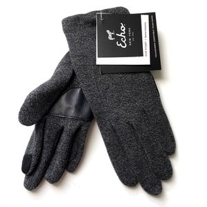 Echo Touch Womens Fleece Tech Compatible Gloves Size S/M Dark Gray #37NR00